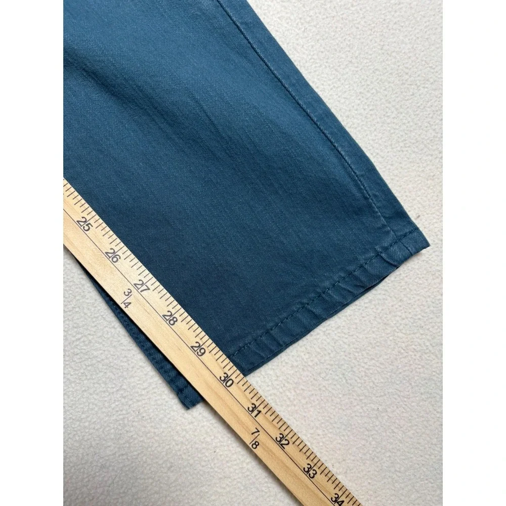 Levis 513‎ Slim Straight Jeans Mens 30x30 Teal Blue Green Denim Pants 085130367